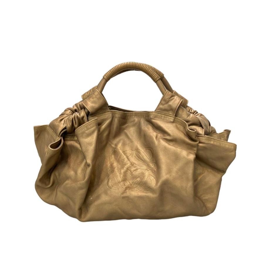 ロエベ ハンドバッグ アナグラム ナッパ レディース LOEWE 中古