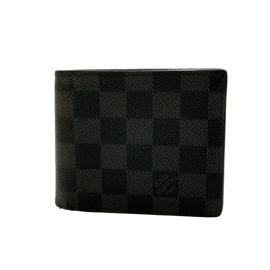 ルイ・ヴィトン 二つ折り財布 ポルトフォイユ マルコNM ダミエ グラ