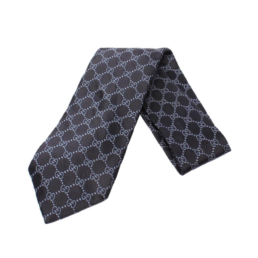 美品 グッチ ネクタイ シルク100％ GG柄 メンズ GUCCI 中古 : Rehello
