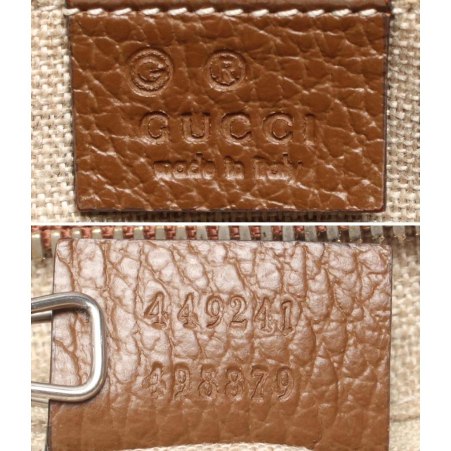 【GUCCI】グッチ　2way　ハンドバッグ　ショルダーバッグ　茶色　6248 GUCCI】グッチ 2WAYショルダー 473887 GGスプリームキャンバス
