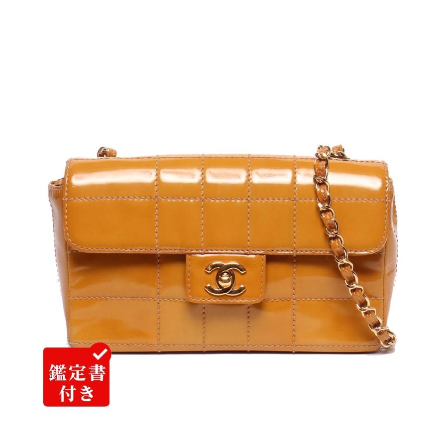シャネル チェーンショルダーバッグ シングルフラップ シングルチェーン ゴールド金具 チョコバー レディース CHANEL シャネル チェーンショルダーバッグ シングルフラップ シングル