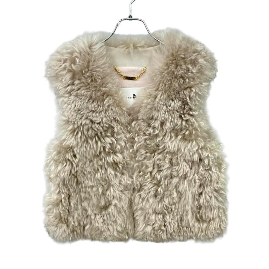 美品 マンゾーニ24 羊ファー ジレ レディース SIZE 40 (S) manzoni24