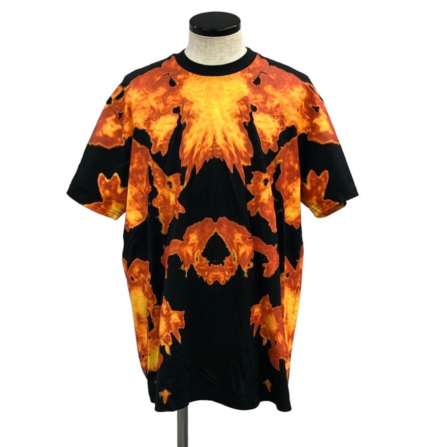 美品 ジバンシィ 半袖Tシャツ FLAME SHARK PRINT メンズ SIZE M (M  