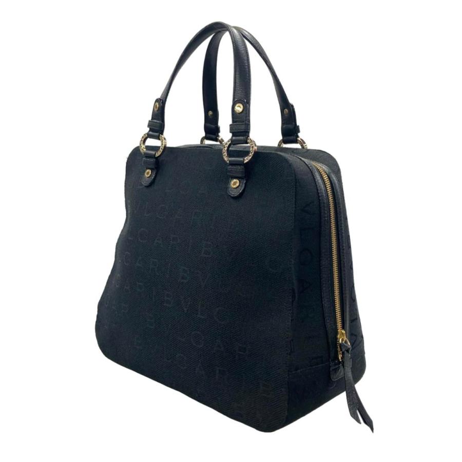 BVLGARI ブルガリ鞄 ハンドバッグ(中古) 中古・古着通販】BVLGARI (ブルガリ) ハンドバッグ ブラック｜ブランド