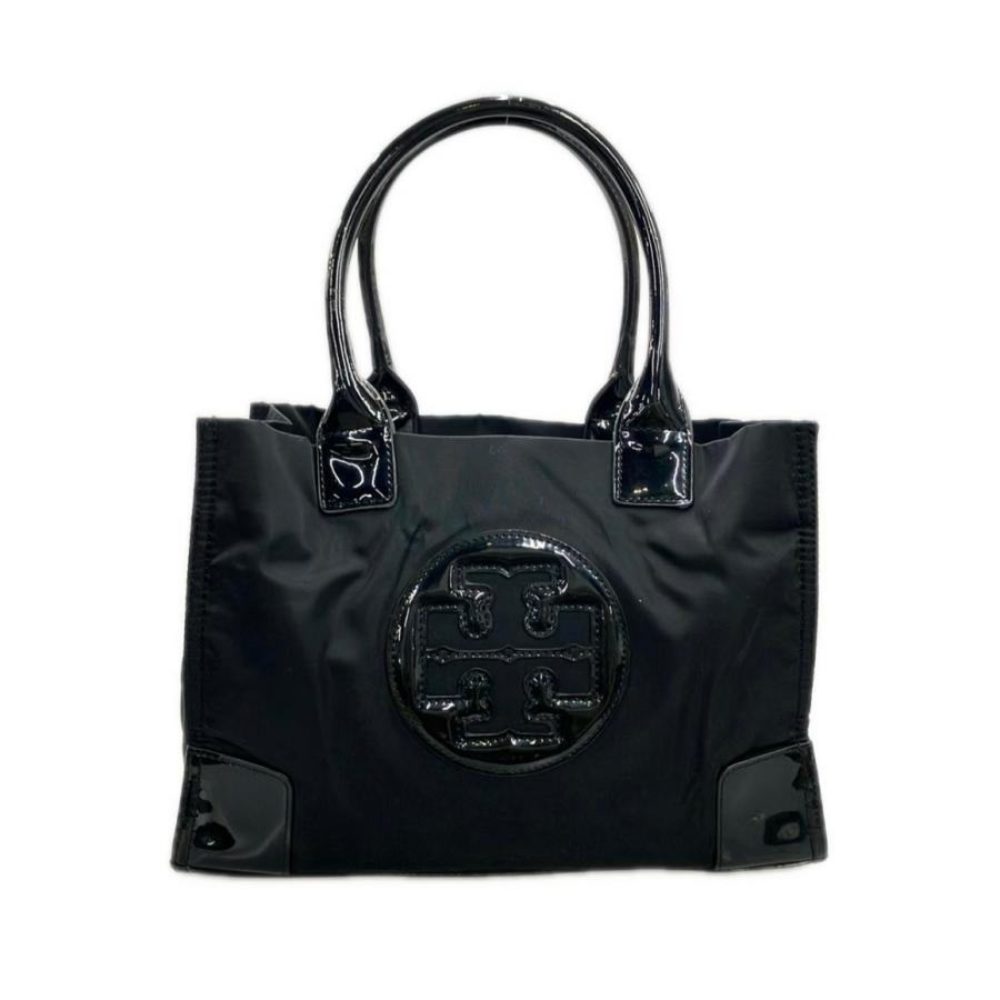 トリーバーチ トートバッグ ブラック ナイロン レザー トリーバーチ トートバッグ ナイロン レザー レディース Tory Burch