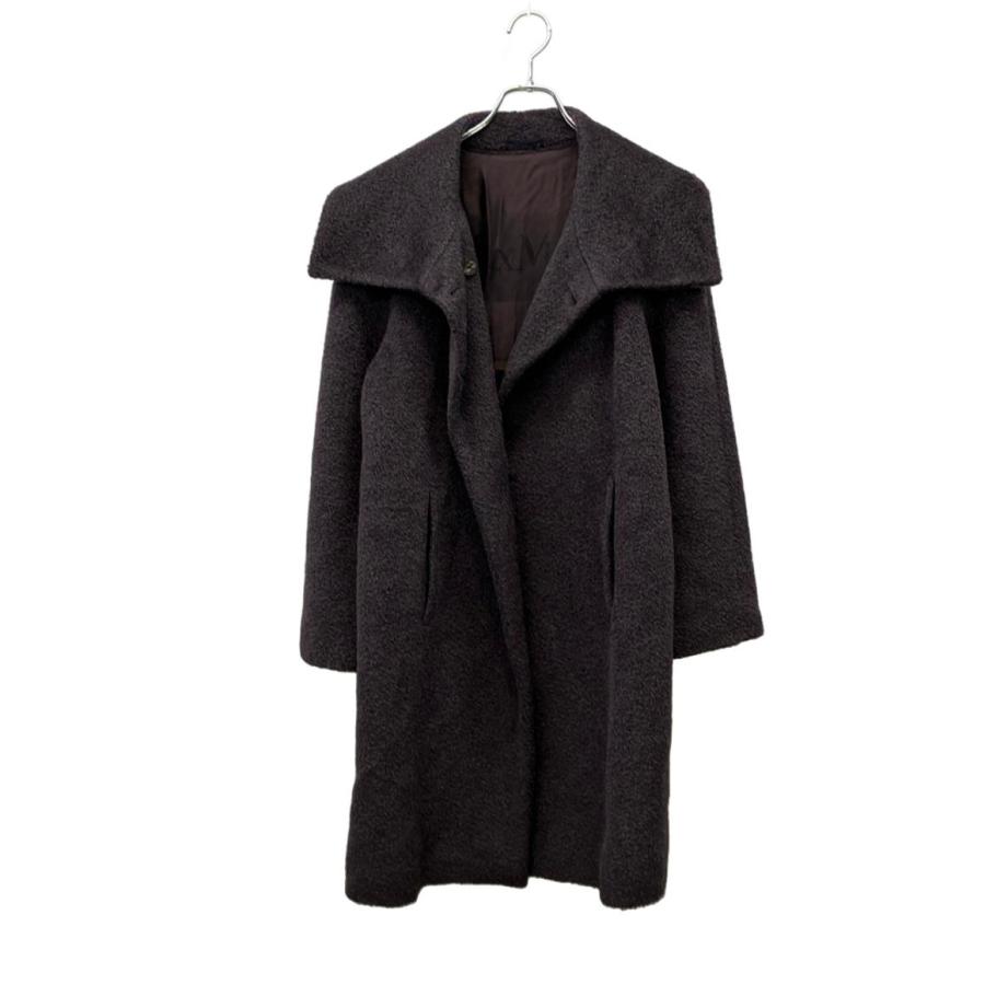 マックスマーラ ステュディオ チェスターコート アルパカ パープル