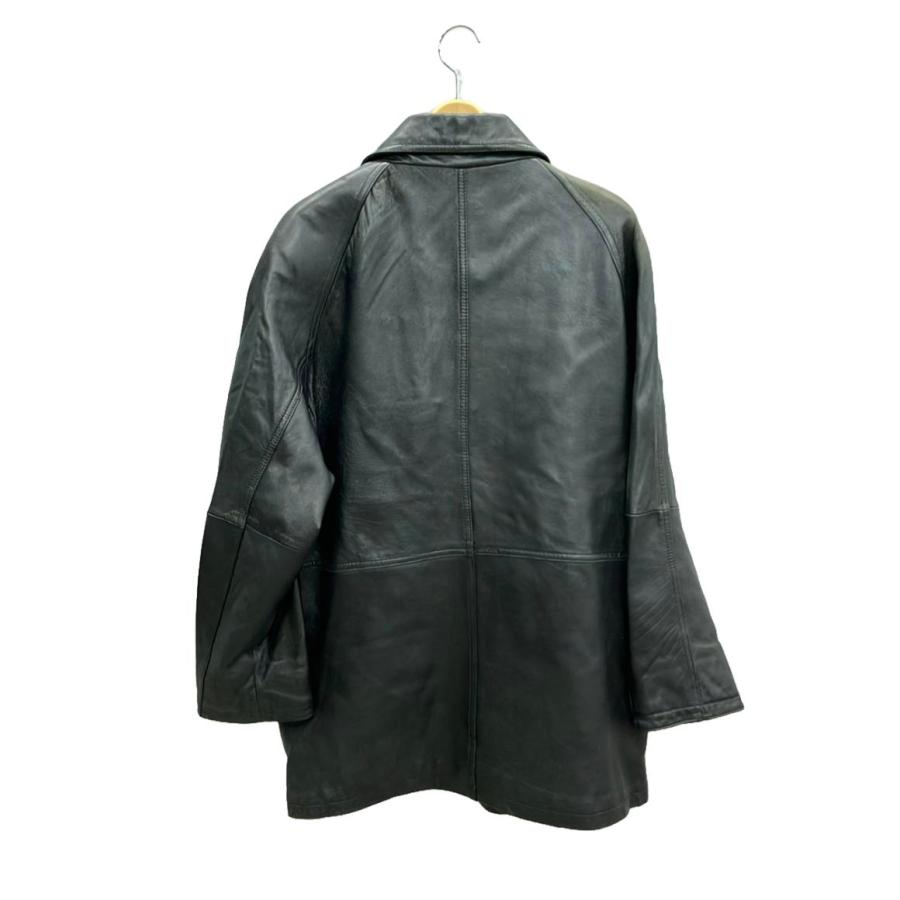 ドマーニ ラム混レザージャケット アウター コート メンズ SIZE