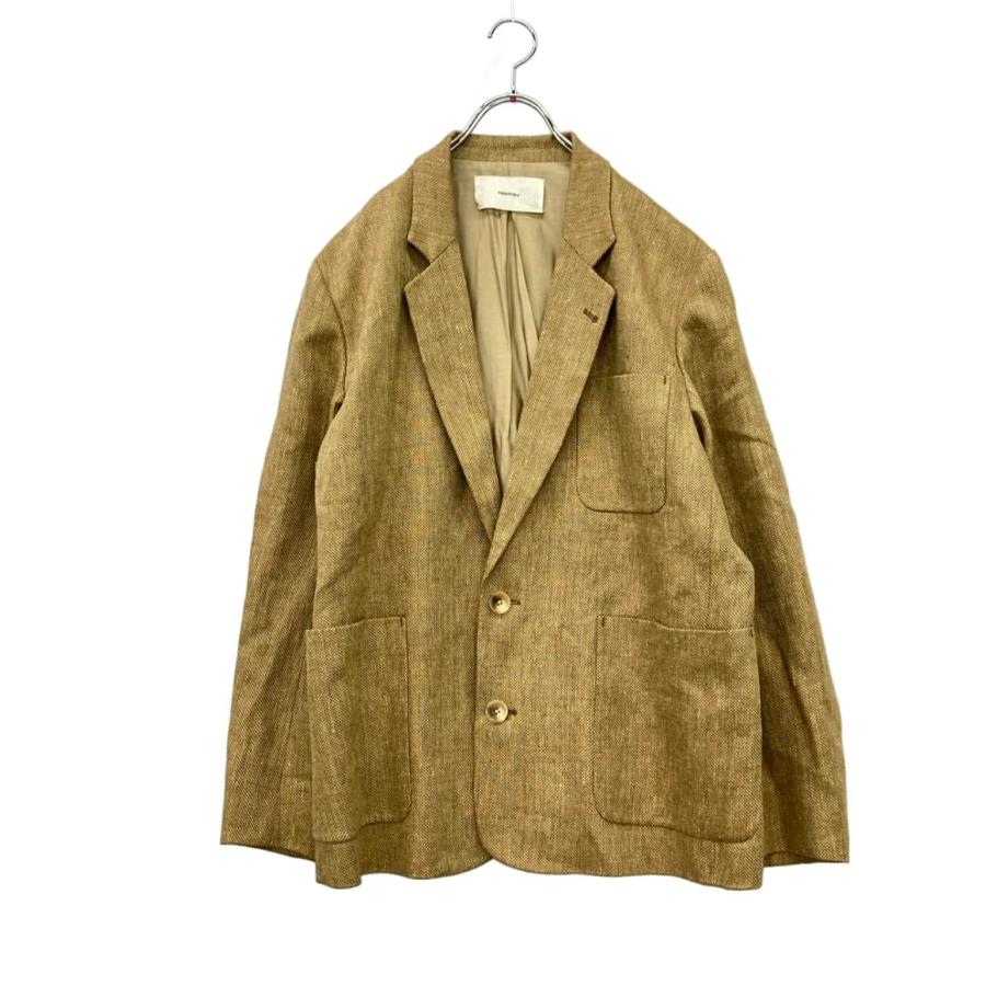 トゥデイフル テーラードジャケット タグ付き Boyfriend Linen Jacket 