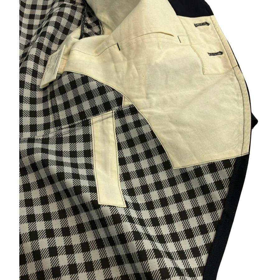 希少 00年製 ローブドシャンブルコムデギャルソン チェックテーラードジャケット robe de chambre COMME des GARCONS ローブドシャンブル