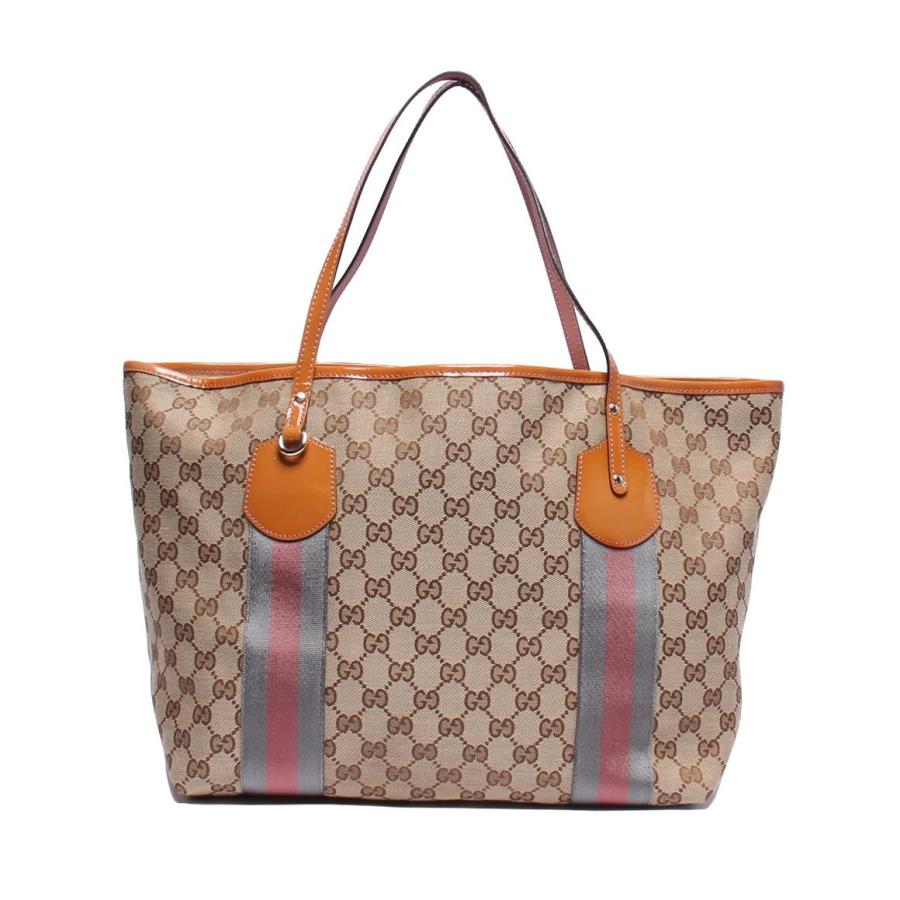 【極美品/A4◎】GUCCI グッチ GGキャンバス 肩掛け トートバッグ GUCCI グッチ トートバッグ 肩掛け可 アビー GGキャンバス ロゴ