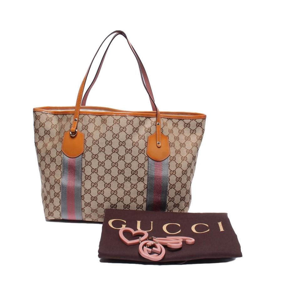 グッチ トートバッグ 肩掛け シェリー GGキャンバス 211970 213048