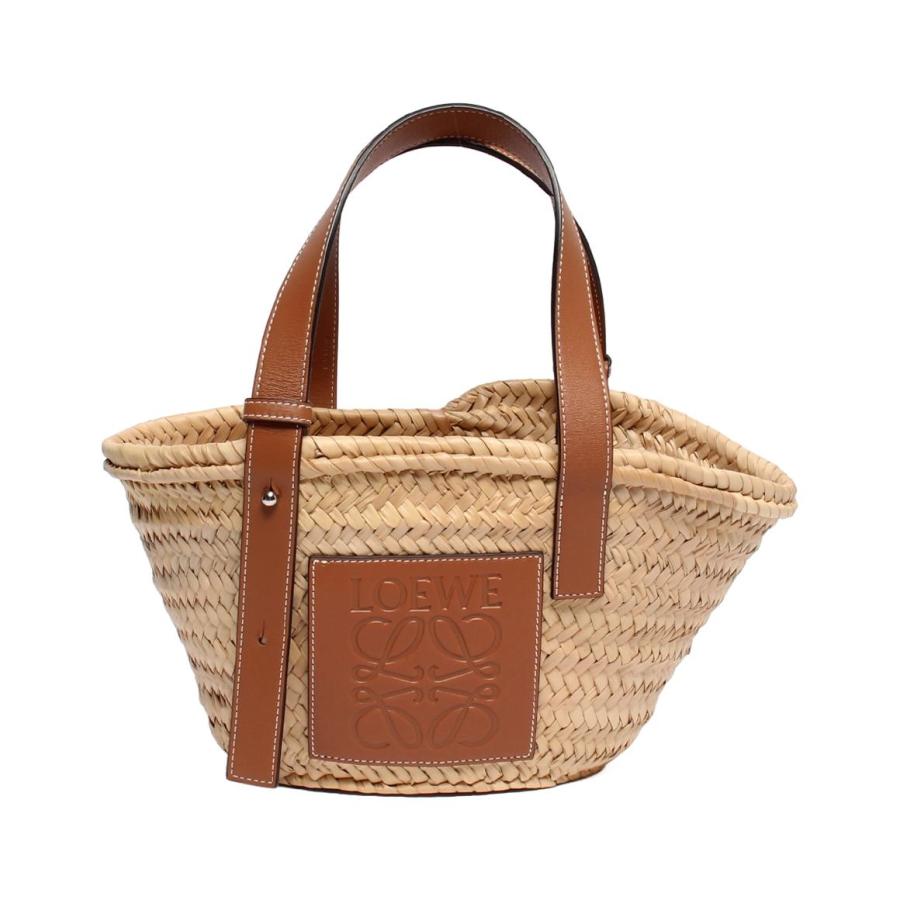 【正規品/美品】　ロエベ　カゴバック 美品 ロエベ ハンドバッグ カゴバッグ バスケットバッグ スモール