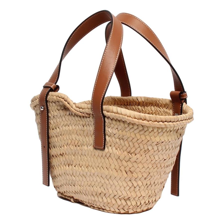 【美品】ロエベ　LOEWE　かごバッグ　スモール　ブラウン 美品 ロエベ ハンドバッグ カゴバッグ バスケットバッグ スモール