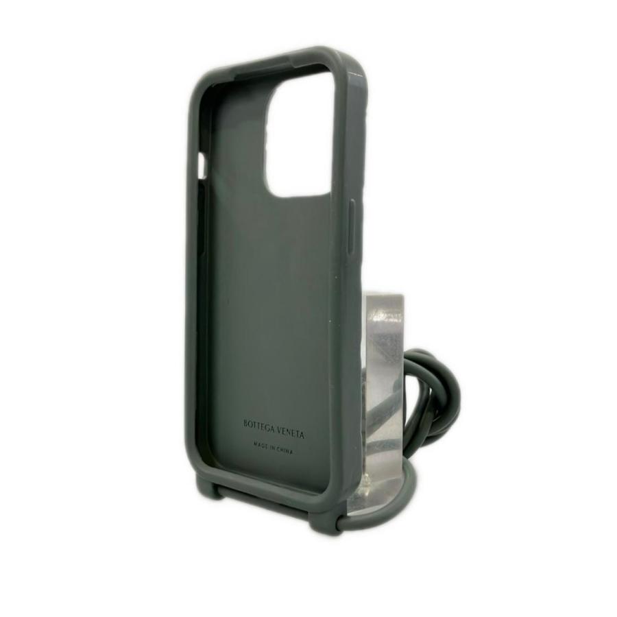 ボッテガヴェネタ ストラップ付きスマホケース ラバー素材 イントレ