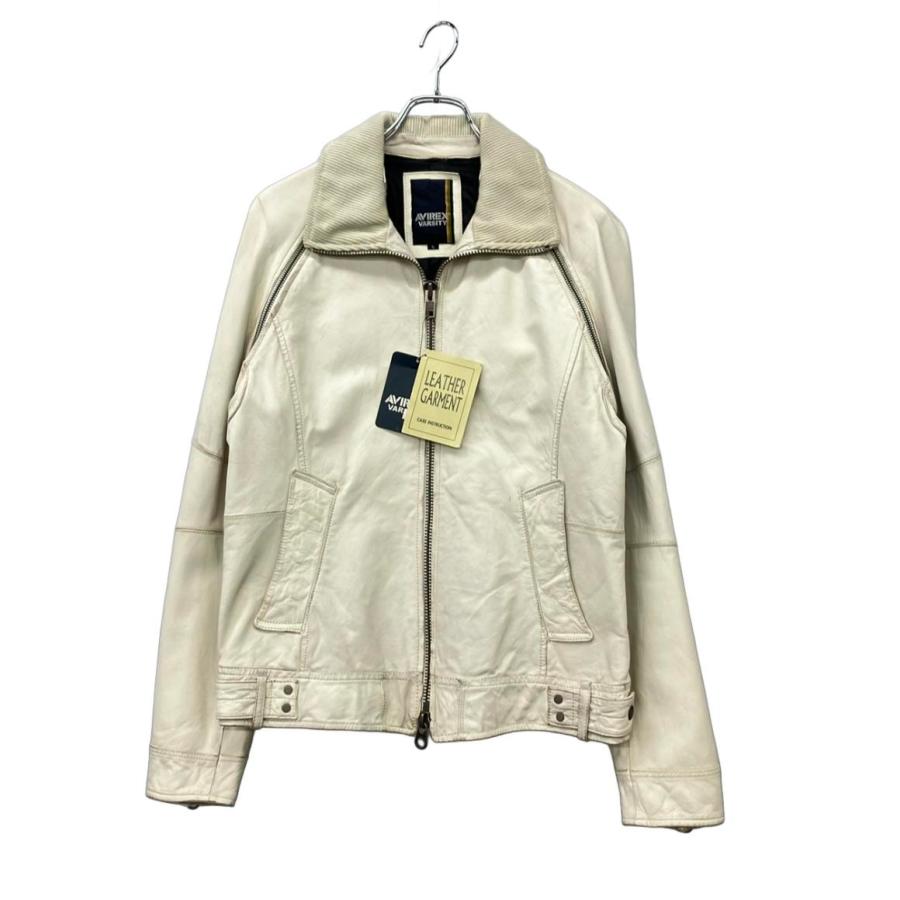 アヴィレックス レザージャケット シングルライダース ヴィンテージ