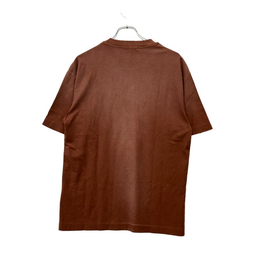 アクネ ストゥディオズ 半袖Tシャツ スプレーヴィンテージ 加工 ロゴ