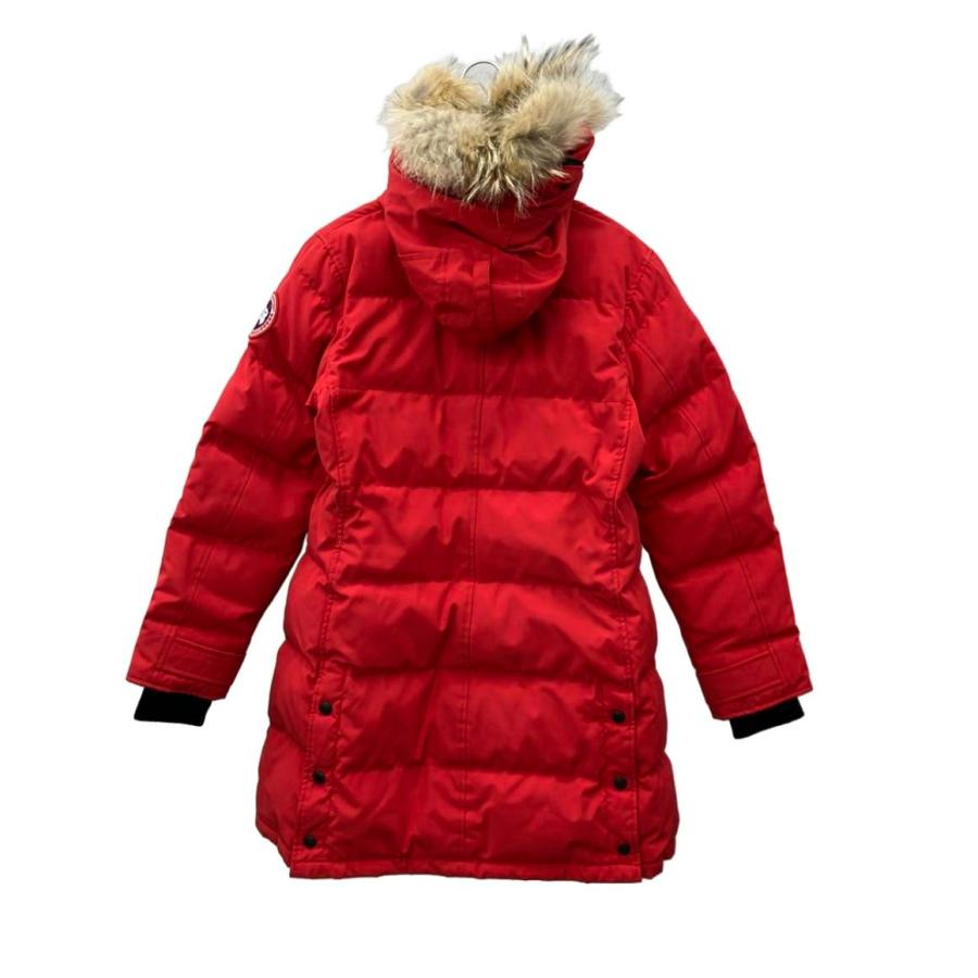 カナダグース　レッド　ダウンジャケット レディース　LGサイズ カナダグース ダウンコート SHELBURNE PARKA 3802LA レディース SIZE M