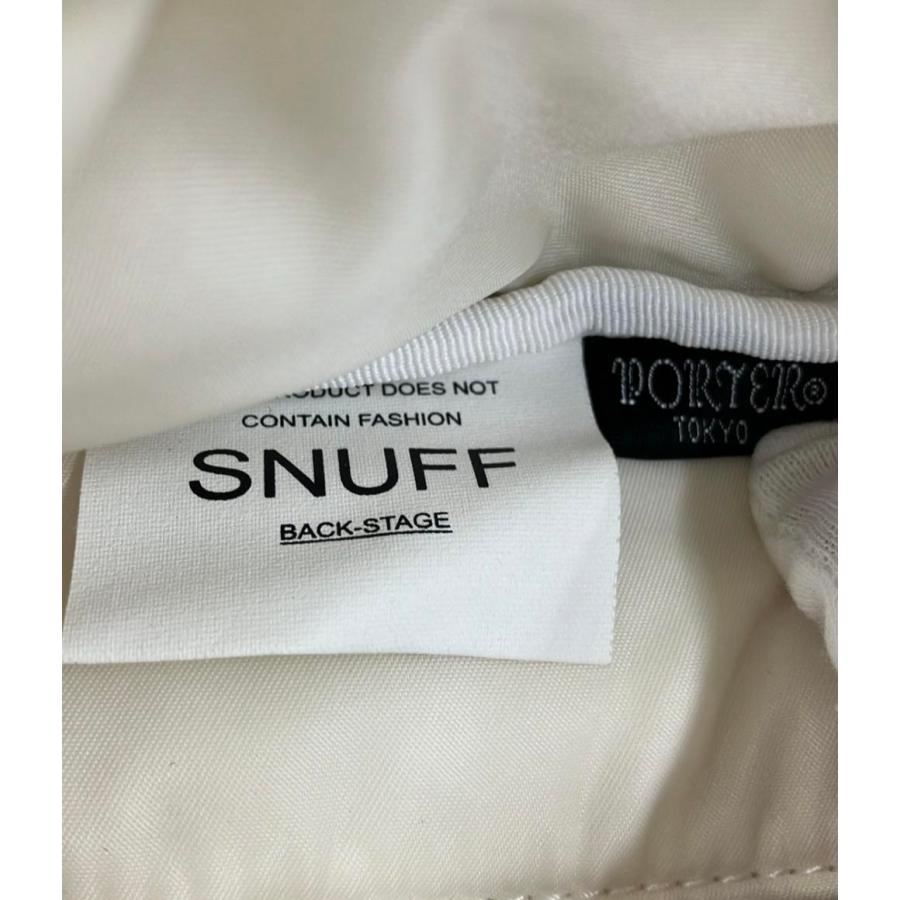ポーター リュック SNUFFコラボ ホワイトベージュ ユニセックス PORTER 