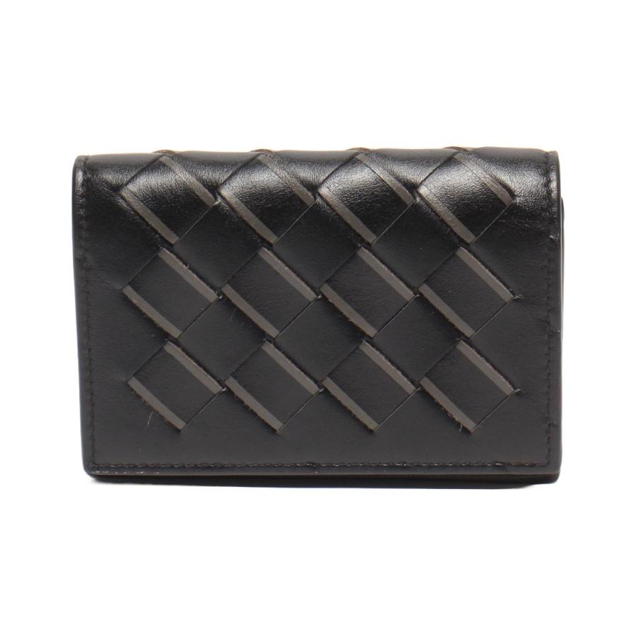 ボッテガ・ヴェネタ カードケース 名刺入れ イントレチャート メンズ