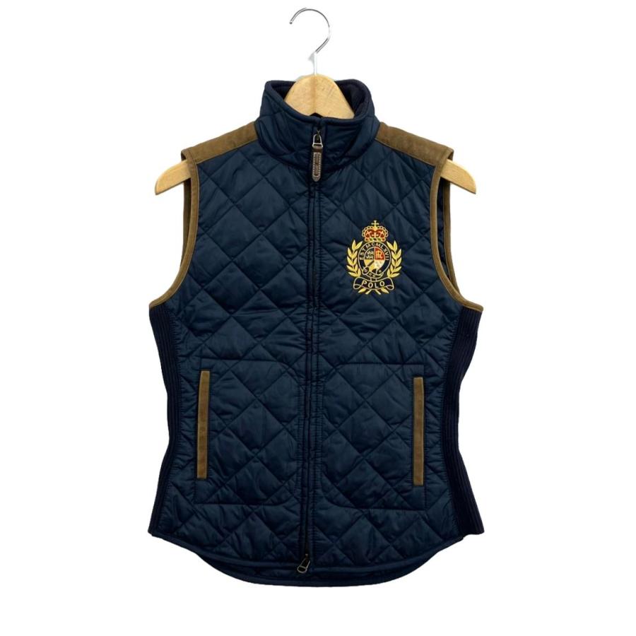 I2604-0638POLO RALPH LAUREN （ポロ・ラルフローレン）キルティングベストXS 中古 ポロ・ラルフローレン キルティングベスト メンズ SIZE XS (XS) POLO