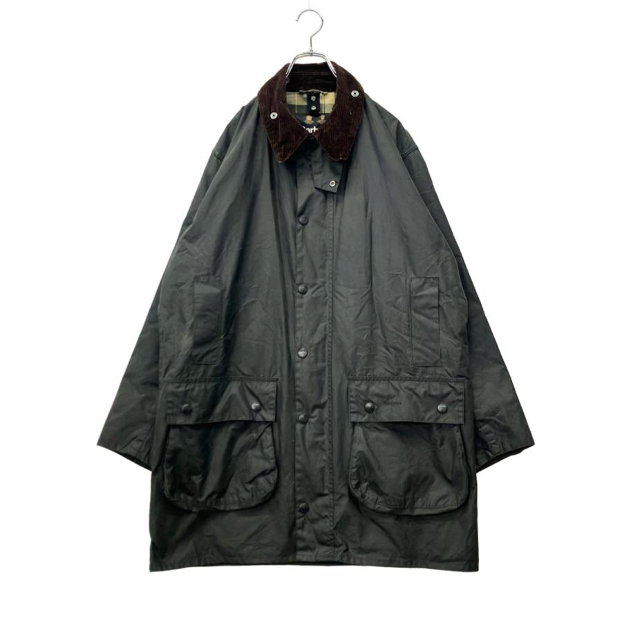 バブアー ワックスドジャケット オイル BORDER WAX JACKET  ダブルジップ スナップボタン MWX0008SG91 メンズ Barbour バブアー ワックスドジャケット オイル BORDER WAX JACKET ダブル