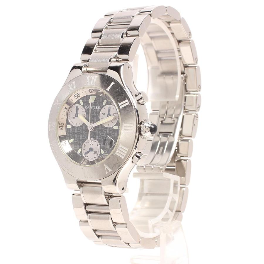 カルティエ 腕時計 クロノスカフ ラージモデル マスト21 ヴァン  