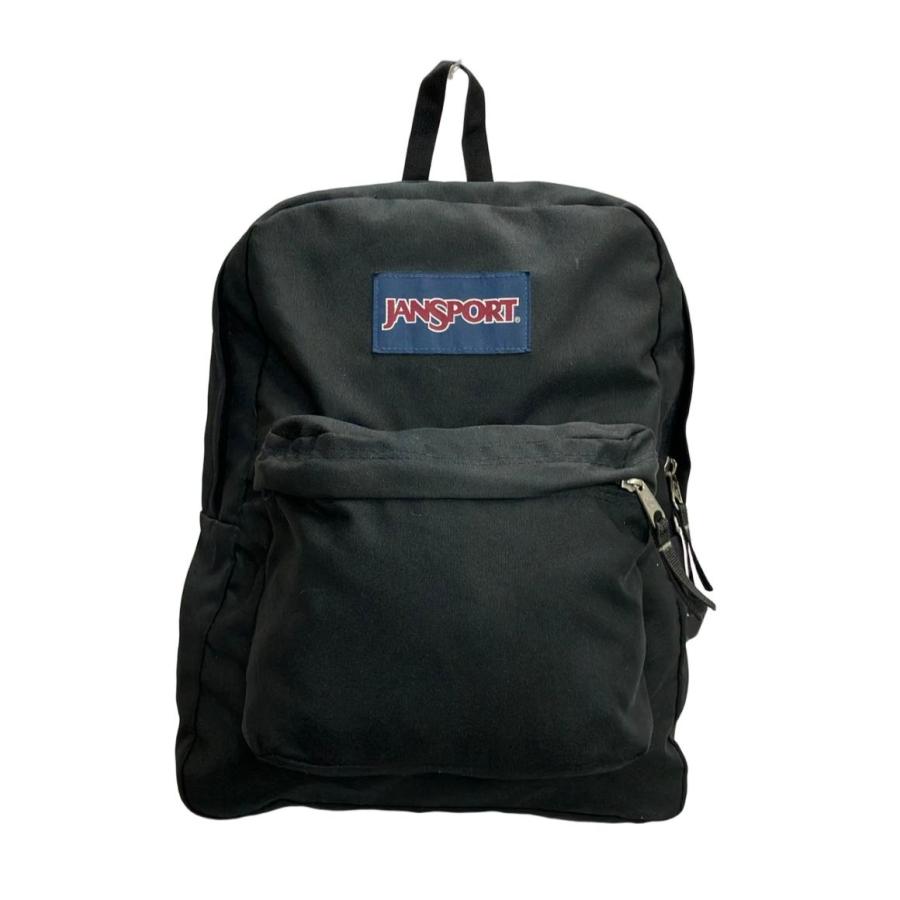JANSPORT ブラックリュック ほぼ未使用 JANSPORT ジャンスポーツ ドローサック DRAW SACK(BLACK