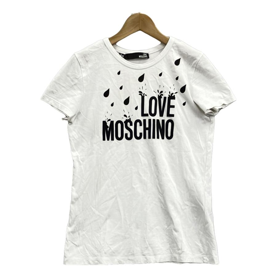 ラブモスキーノ 半袖Tシャツ レディース SIZE 42 (M) LOVE