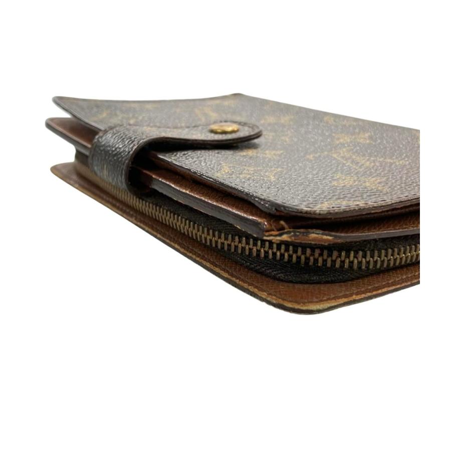 ルイ・ヴィトン 二つ折り財布 モノグラム ポルトパピエ ジップ