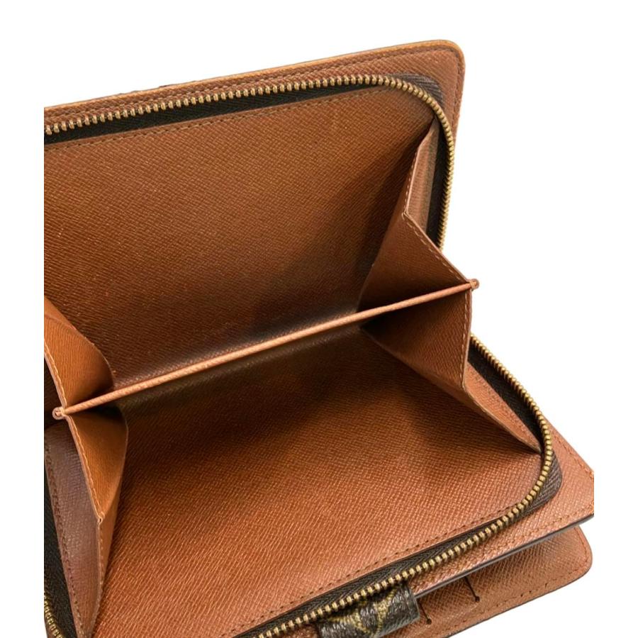 ルイ・ヴィトン 二つ折り財布 モノグラム ポルトパピエ ジップ M61207