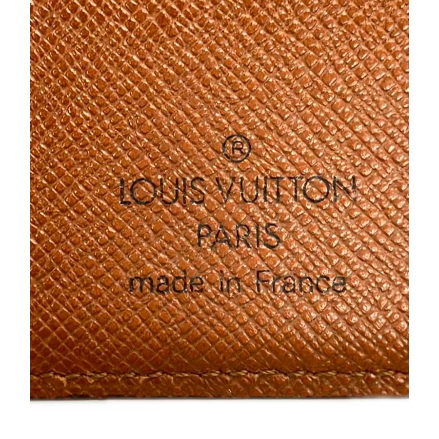 ルイ・ヴィトン 二つ折り財布 モノグラム ポルトパピエ ジップ