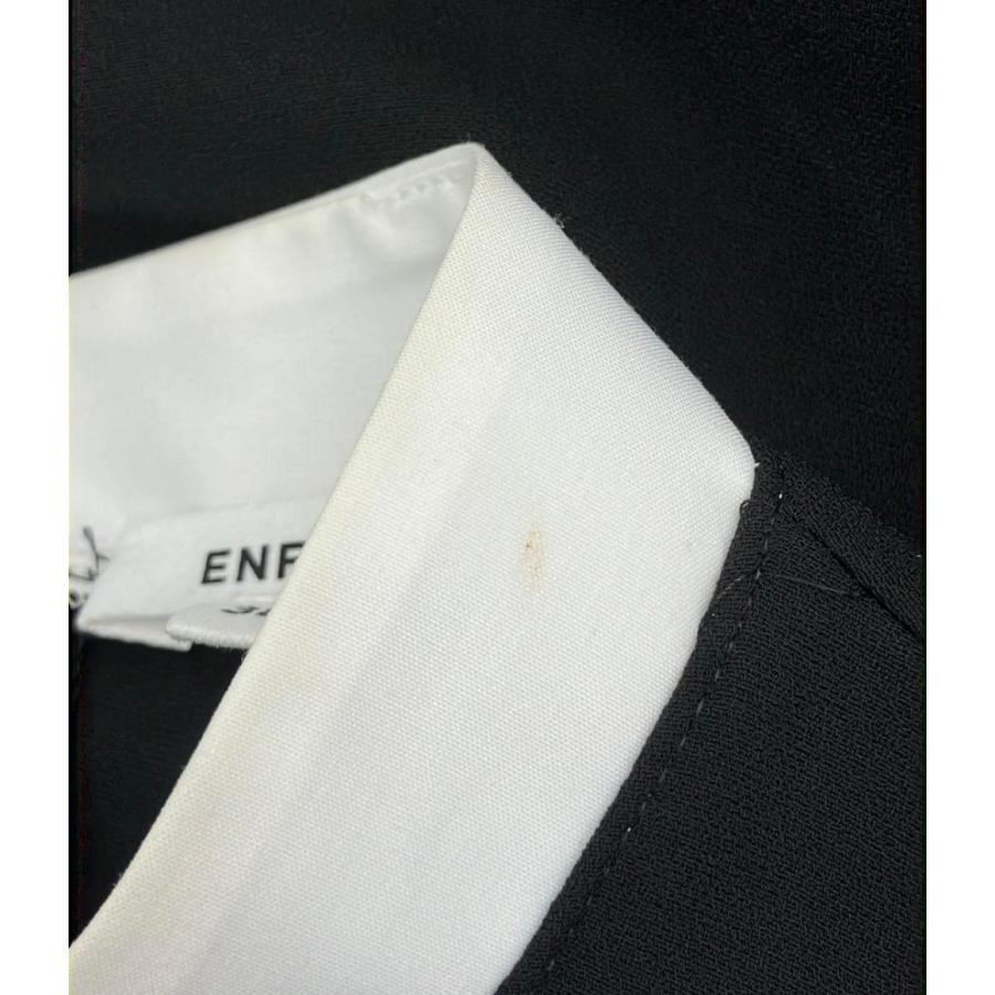 エンフォルド 長袖ジョーゼットメンズレイヤードプルオーバー