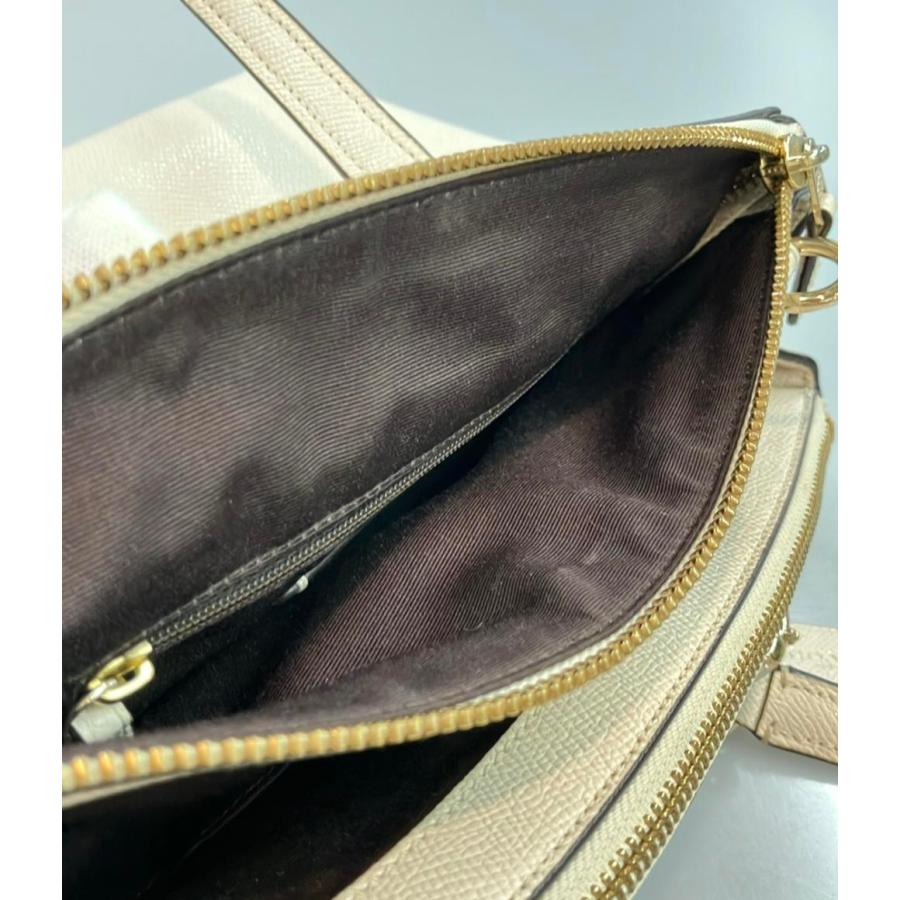 未使用 コーチ F57523 2way ショルダー ハンド バッグ レザー コーチ 2way ハンドバッグ ショルダーバッグ 斜め掛け F57523