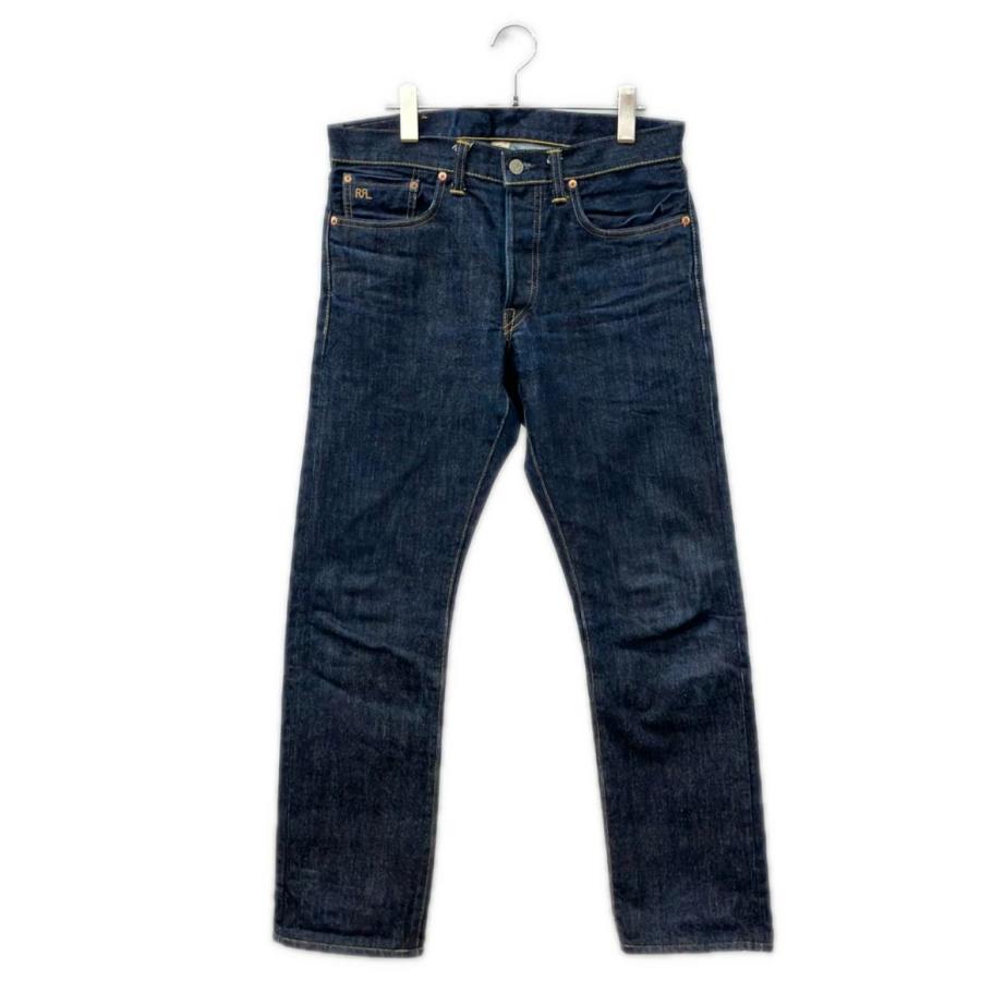 メンズ 【美品】RRL ダブルアールエル ビンテージ加工 デニム パンツ