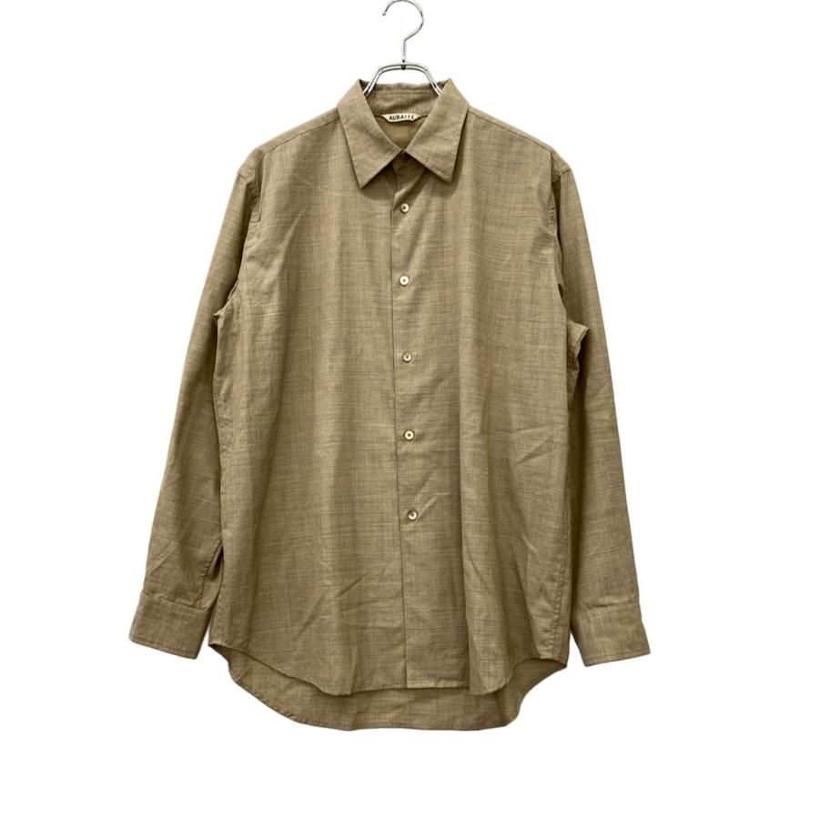 オーラリー 長袖シャツ 24SS トラッド&ベーシック SUPER FINE TROPICAL