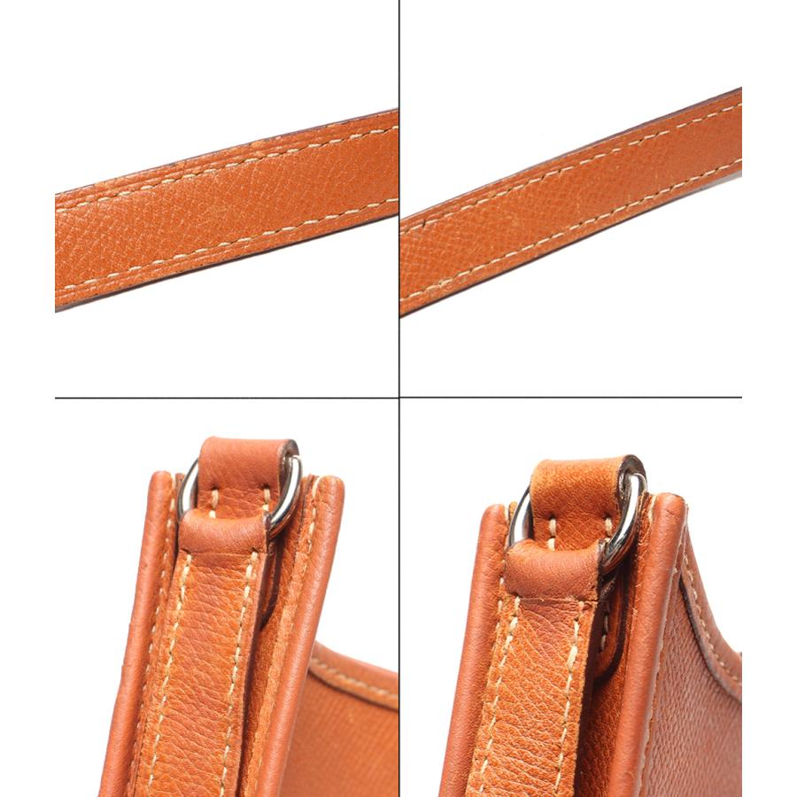 エルメス ショルダーバッグ 斜め掛け □H刻印 シルバー金具 エブリン