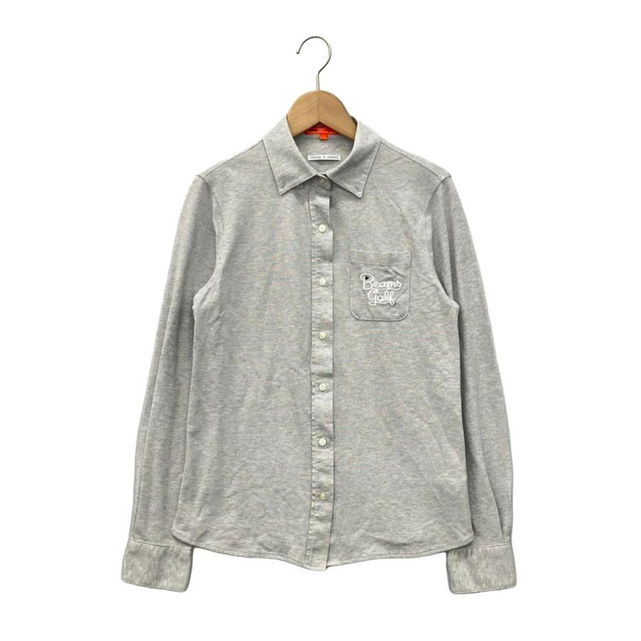 BeamsGolf 長袖シャツ サイズ1 黒 BEAMS GOLF シャツ ブラック Lサイズ