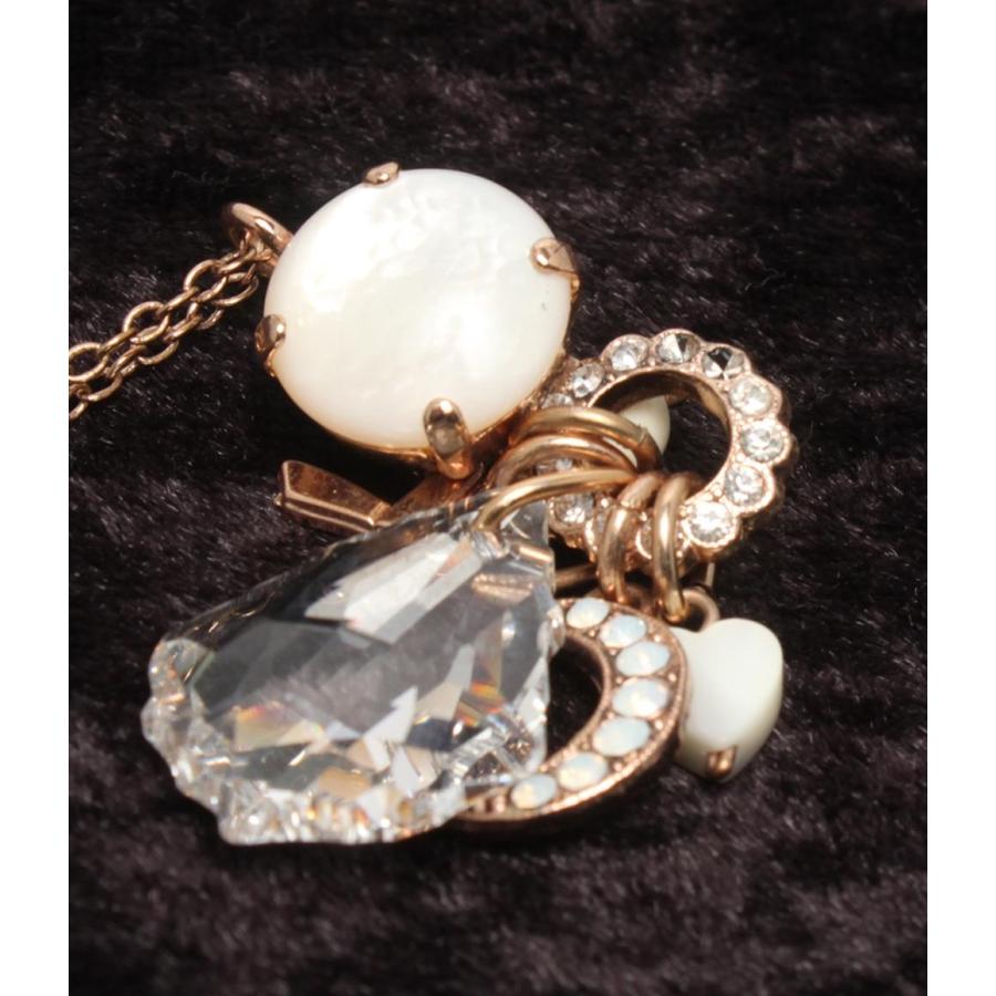 【専用ページ】AMARO アマーロ　ネックレス　ラッキーモチーフ天使　馬　四つ葉 アマーロ ネックレス しずくモチーフ 三日月モチーフ レディース