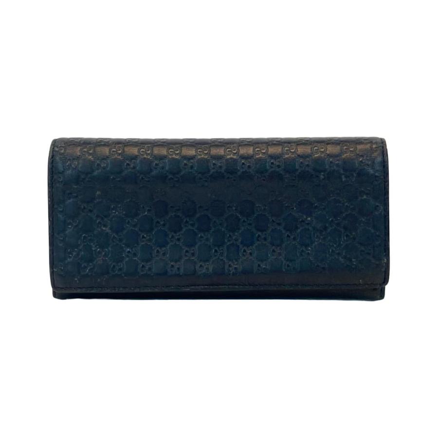 グッチ 長財布 マイクログッチシマ 233154 2149 メンズ GUCCI 中古
