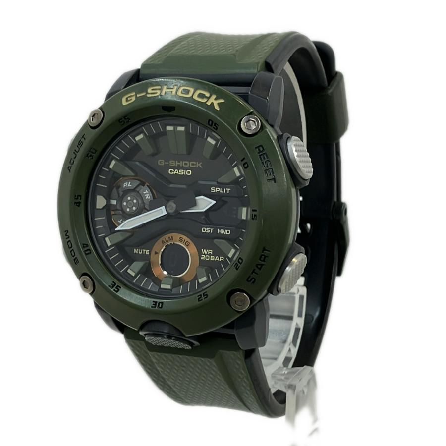 カシオ 腕時計 G-SHOCK クオーツ GA-2000-3AJF メンズ CASIO 中古