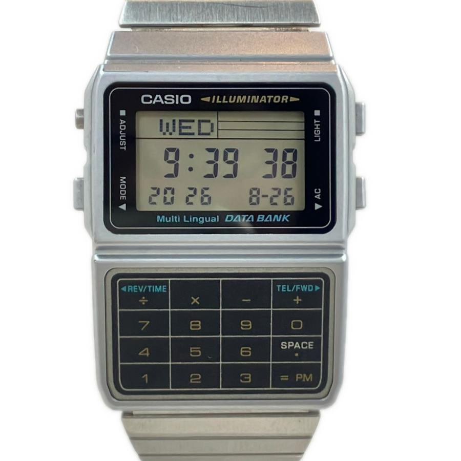 カシオ 腕時計 データバンク クオーツ DBC-611 メンズ CASIO 中古