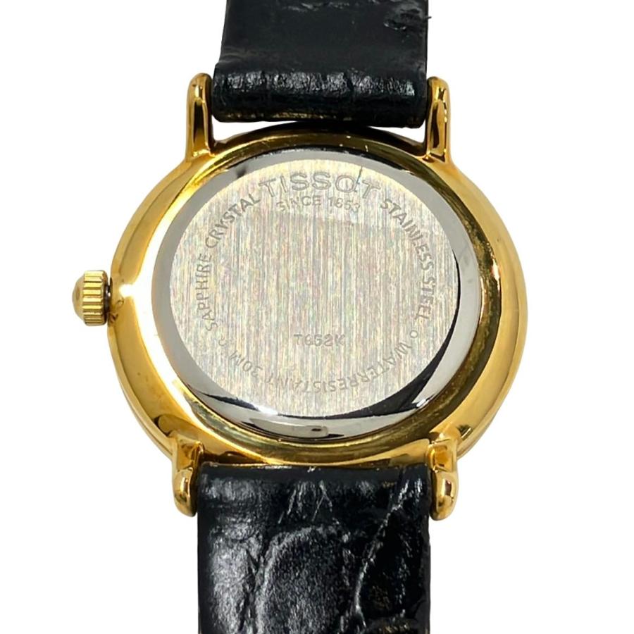 ティソ 腕時計 クオーツ ホワイト T862K レディース TISSOT 中古