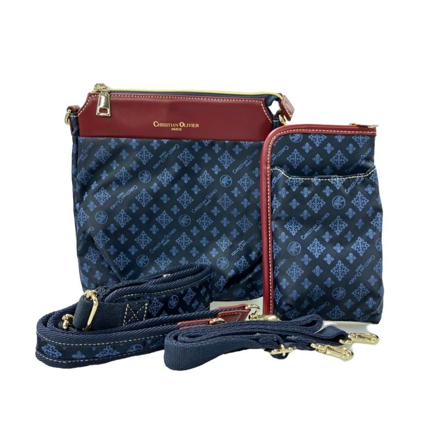 美品 クリスチャンオリビエ 2way ハンドバッグ ナイロンリュック 