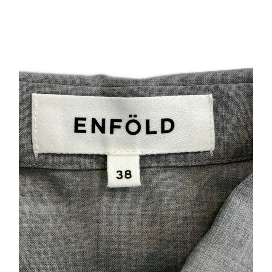 美品 エンフォルド 半袖シャツワンピース レディース SIZE 38 (S  