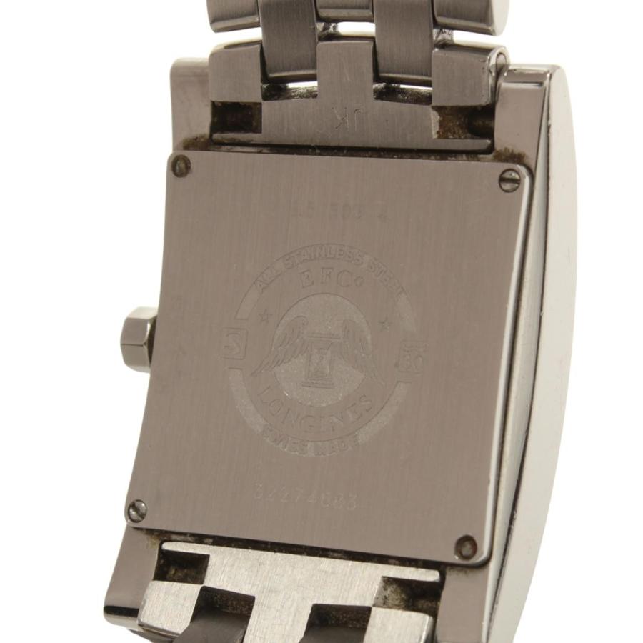 ロンジン 腕時計 L5 503 4 クオーツ ピンク レディース LONGINES 中古