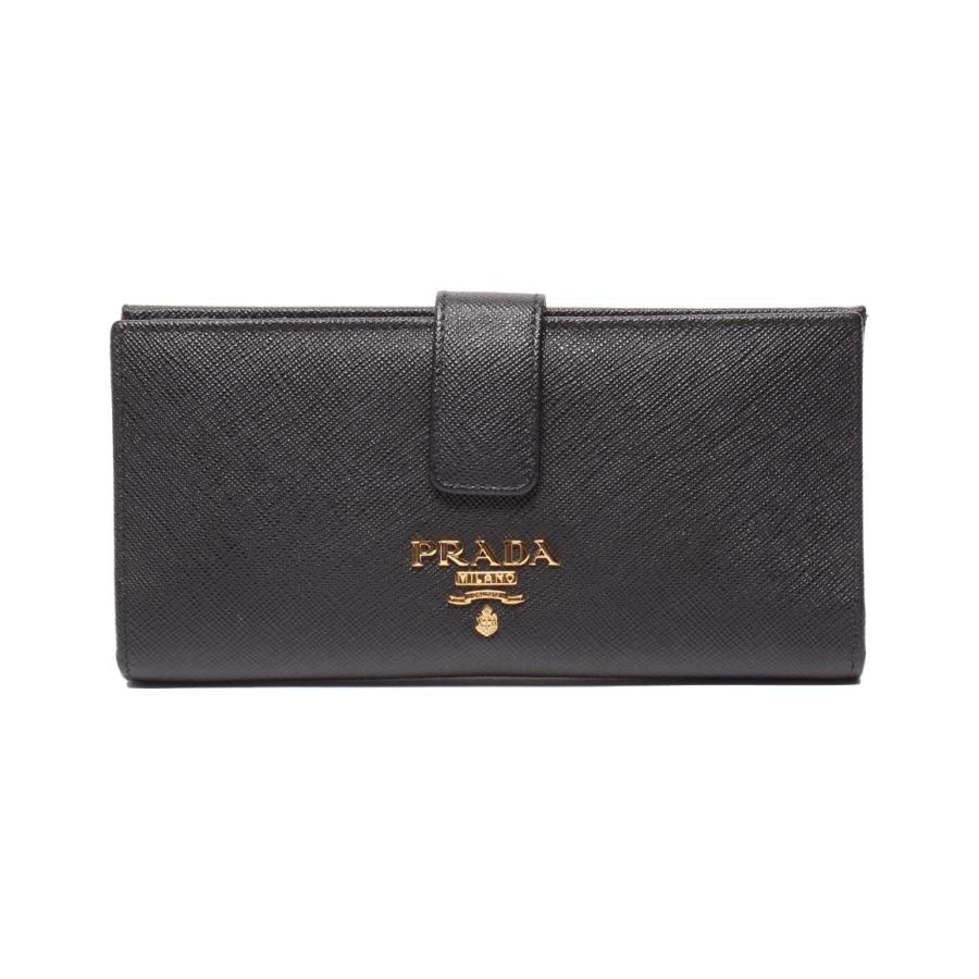 PRADA　長財布 プラダ 長財布 財布 レディース SAFFIANO TRIANG 三角ロゴ
