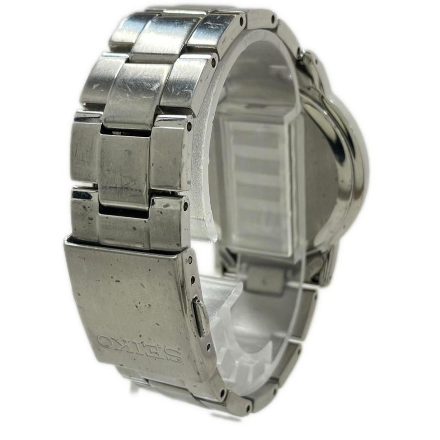 美品 SEIKO セイコー 腕時計 デイト 7B52‐0AF0 可動 ソーラー 美品】 SEIKO セイコー 7B52-0AF0 ソーラー電波 替えベルト付