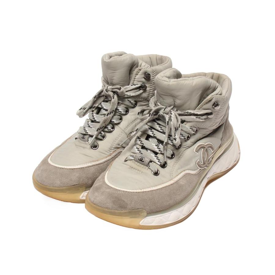 シャネル ハイカットスニーカー G35205 レディース SIZE 39 (24.5cm