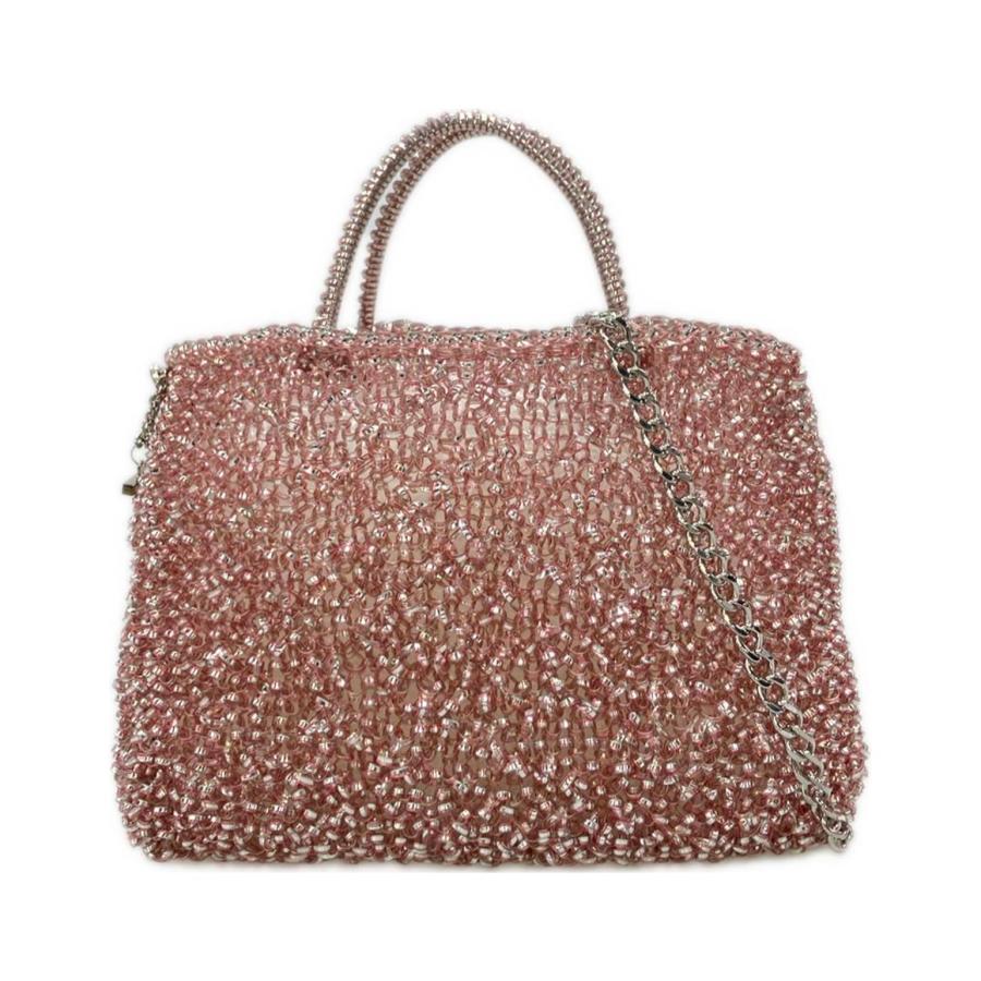 美品 アンテプリマ 2way ハンドバッグ チェーンショルダーバッグ 