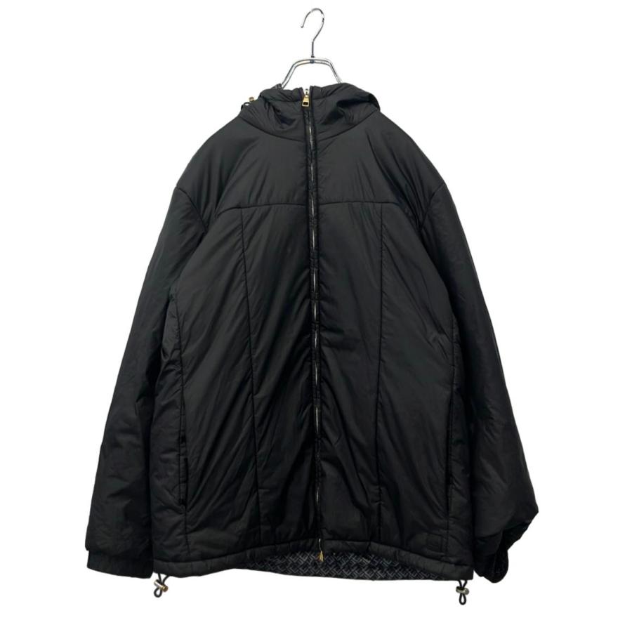 ダンヒル 中綿ジャケット ブルゾン リバーシブル フード ロゴ メンズ SIZE M Dunhill ダンヒル 中綿ジャケット ブルゾン リバーシブル フード ロゴ メンズ